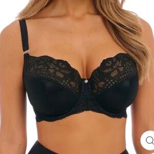Fantasie Emerald Green Lace Balconette Bra 32K